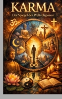 Karma - der Spiegel der Weltreligionen: Eine Reise durch göttliche Missverständnisse (German Edition) B0GPQ8YF8V Book Cover