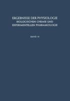 Ergebnisse Der Physiologie, Biologischen Chemie Und Experimentellen Pharmakologie: Band 53 3662310953 Book Cover