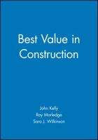 Best Value in Construction 0632056118 Book Cover