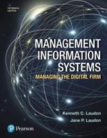 Management Information Systems: Managing the Digital Firm 0133156842 Book Cover