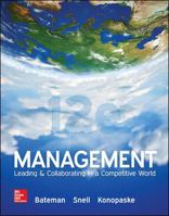 Management: Leading and Collaborating in the Competitive World with Connect Plus 9th (ninth) Edition by Bateman, Thomas, Snell, Scott published by McGraw-Hill/Irwin 0078137241 Book Cover