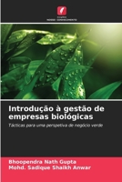 Introdução à gestão de empresas biológicas (Portuguese Edition) 6208048176 Book Cover