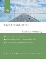 Civil Engineering: FE Exam Preparation (Fe Exam Preparation) 0793195675 Book Cover