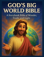 God’s Big World Bible: Bible Stories for Kids with Beautiful Illustrations and Big Faith Lessons: From Creation to the Cross—True Stories of Courage, ... and God’s Faithfulness American Bible Company B0FP96TDYD Book Cover