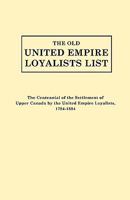 The Old United Empire Loyalists List 080630331X Book Cover