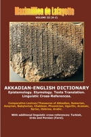 Akkadian-English Dictionary. Volume III (R-Z) 1304881105 Book Cover