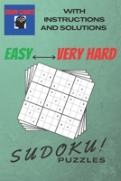 Brain Games Sudoku Puzzles Easy To Very Hard with Instructions And Solutions: Hundreds samurai daily killer Sudoku puzzles for adults easily fit in ... Book to strengthen memory For Brain Health B08CN4L7MY Book Cover