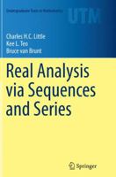 Real Analysis Via Sequences and Series 149394181X Book Cover