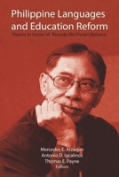 Philippine languages and education reform: Papers in honor of Ricardo Ma. Duran Nolasco 9719452757 Book Cover