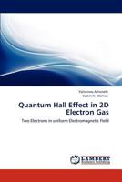 Quantum Hall Effect in 2D Electron Gas: Two Electrons in uniform Electromagnetic Field 3847338676 Book Cover