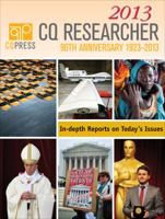 CQ Researcher Bound Volume 2013 1483347931 Book Cover