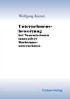 Unternehmensbewertung Bei Neuemissionen Innovativer Wachstumsunternehmen 3828883095 Book Cover