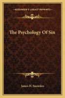 The Psychology Of Sin 1425470351 Book Cover