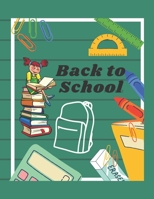 Back to School: Witch Coloring Book for children age 4-8 learning to write B08XL7PS65 Book Cover