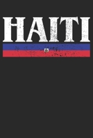 Notebook: Haiti Dot Grid 6x9 120 Pages 1692257773 Book Cover