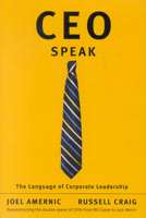 CEO-Speak: The Language of Corporate Leadership 0773530371 Book Cover