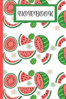 Notebook: A unique Cute Watermelon Themed Gift | Watermelon Gifts For Birthdays | Lined Journal To Write In (Alternative To Card) 1675751293 Book Cover