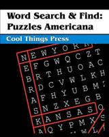 Word Search & Find: Puzzles Americana 1441401466 Book Cover