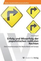 Erfolg Und Misserfolg Der Populistischen Radikalen Rechten 3639722418 Book Cover