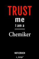 Notizbuch f�r Chemiker: Originelle Geschenk-Idee [120 Seiten liniertes blanko Papier] 1692742140 Book Cover