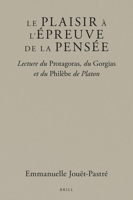Le plaisir à lépreuve de la pensée 9004365583 Book Cover