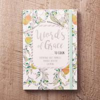 Words of Grace to Color Coloring Book 1415335893 Book Cover