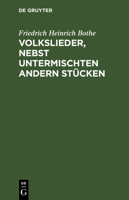 Volkslieder 3741166030 Book Cover