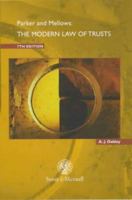Parker and Mellows: The Modern Law of Trusts 0421630000 Book Cover