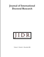 Journal of International Doctoral Research (JIDR) Volume 5, Number 1, December 2016 1365934764 Book Cover