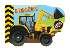 Zippy Wheels: Diggers 0764168258 Book Cover