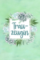 Trauzeugin: Blanko Planer für die Trauzeugin zur Planung des JGA | 6 x 9 Zoll, ca. A5 |100 Seiten | Blanko | Braut-Motiv | Notizbuch zur Vorbereitung des JGA und der Hochzeit (German Edition) 1670732282 Book Cover