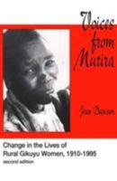 Voices from Mutira: Changes in the Lives of Rural Gikuyo Women, 1910-1995 1555876021 Book Cover