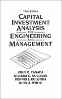 Capital Investment Analysis for Engineering and Management 0133110362 Book Cover