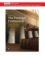 The Paralegal Professional 0132956055 Book Cover