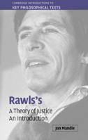 Rawls's 'A Theory of Justice' 0521646677 Book Cover