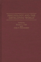 Psychology and the Developing World 0275952452 Book Cover