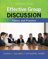 Effective Group Discussion: Theory and Practice 0073135232 Book Cover