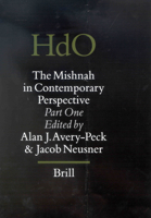 The Mishnah in Contemporary Perspective: Part One 0884141357 Book Cover