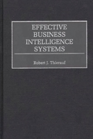 Effective Business Intelligence Systems 1567203701 Book Cover