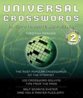 Universal Crosswords: Volume 2: Editor's 100 Favorite Puzzles 0740739395 Book Cover