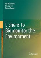 Lichens to Biomonitor the Environment 8132228871 Book Cover