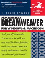 Macromedia Dreamweaver MX for Windows & Macintosh, Student Edition (Visual QuickStart Guide) 0321150708 Book Cover