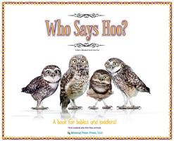 Who Says Hoo?: A Book for Babies & Toddlers - and anybody else that likes animals. 1957035048 Book Cover