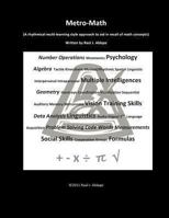 Metro-Math: A Rhythmical Multi-Learning Style Approach to Aid in Recall of Math 1468113372 Book Cover