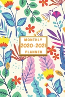Monthly Planner 2020-2021: floral planner/calendar 2020 floral Monthly Pocket Planner, Calendar & Schedule Agenda, planner Gifts For Women, Men, Girls, Boys, Kids And Adults (6 x 9), 2020 planner flor 1660295807 Book Cover