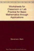 Basic Mathematics Through Applications 0321536312 Book Cover