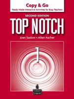 Top Notch 1: Copy & Go 0132470446 Book Cover