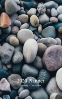 2020 Planner January - December: A Monthly and Weekly Planner Starting from January 1st to December 31st 2020, Covers Calendars for 2019, 2020, 2021, ... 53 Weekly Spreads (Grey Pebbles Image Cover) 1712284150 Book Cover