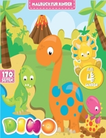 Dinosaurier Malbuch für Kinder: Mein tolles Dino Buch zum Ausmalen mit spannenden Fakten und Hintergrundwissen. Dino-Motive für Jungen und Mädchen ab ... die Spaß am Malen haben. B08TQ4KCHT Book Cover