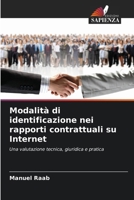 Modalità di identificazione nei rapporti contrattuali su Internet (Italian Edition) 6209811396 Book Cover